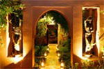 patio interior del Riad Ayniwen
